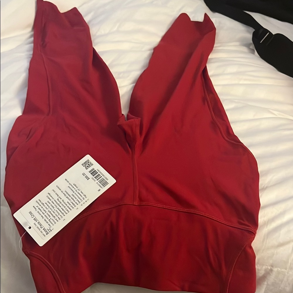 Lululemon Athletica Red Capris